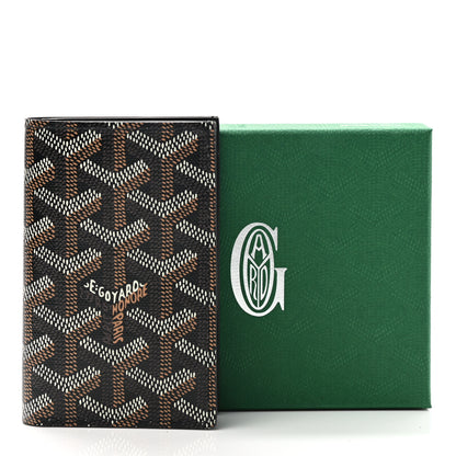 Goyard Goyardine Saint Pierre Card Holder Black 7 of 7