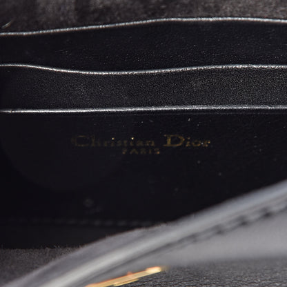 Christian Dior Calfskin Dio(r)evolution Clutch With Chain Black 6 of 9