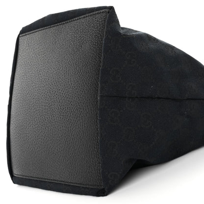 Gucci GG Monogram Small Web Handle Bucket Tote Black 10 of 10