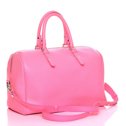 Versace Calfskin Palazzo Duffle Bag Pink 4 of 13