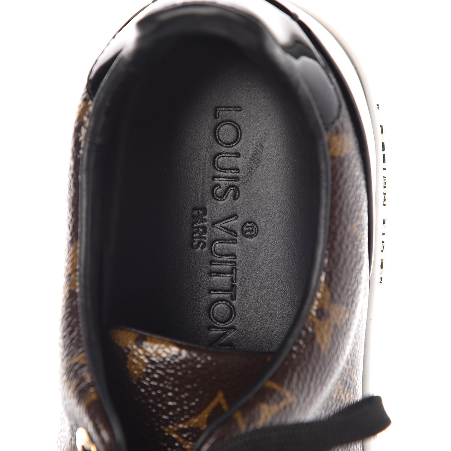 Louis Vuitton Patent Monogram Frontrow Sneakers 37 8 of 10