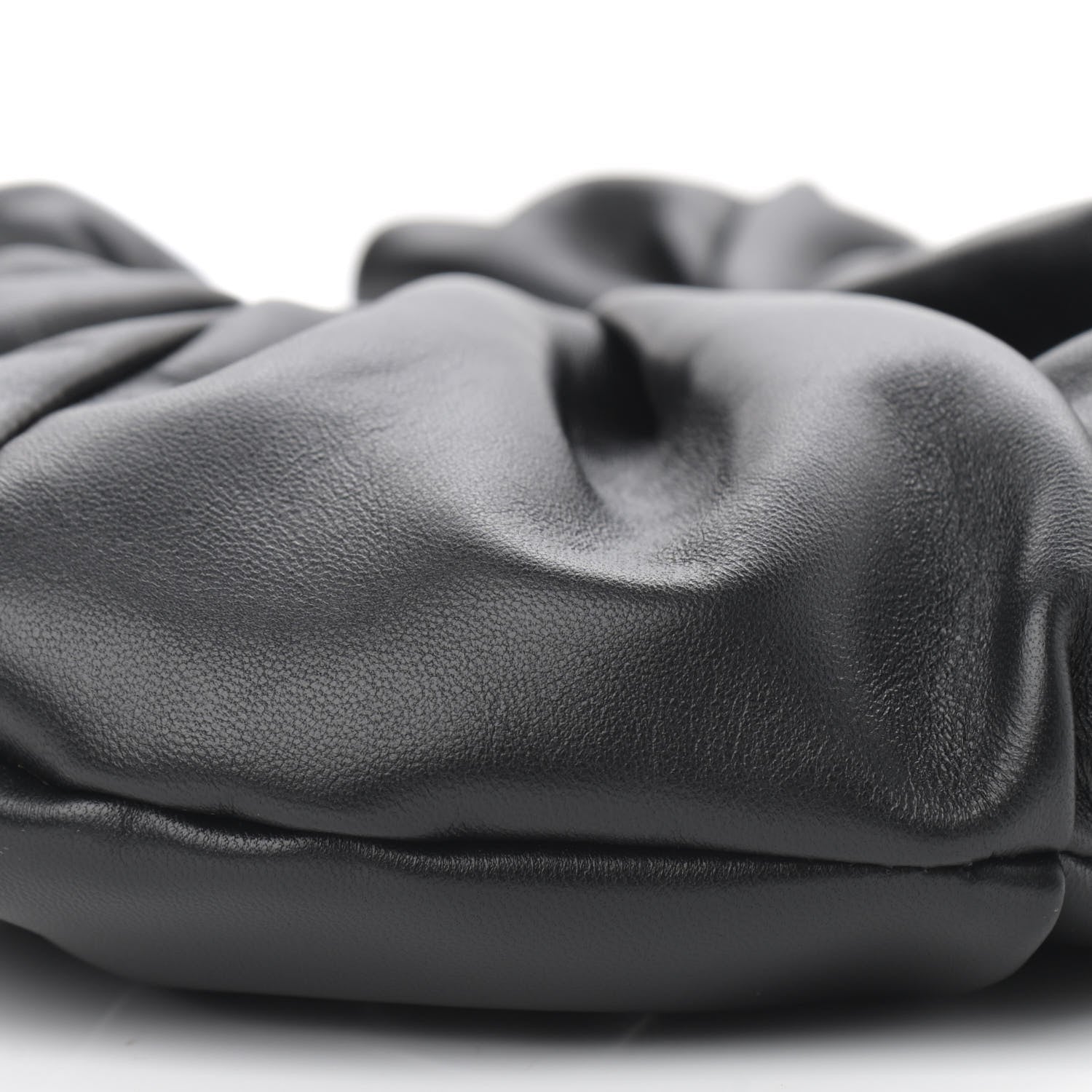 Mansur Gavriel Lambskin Mini Scrunchie Bag Black 8 of 9