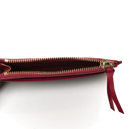 Louis Vuitton Monogram Zipped Card Holder Fuchsia 5 of 9