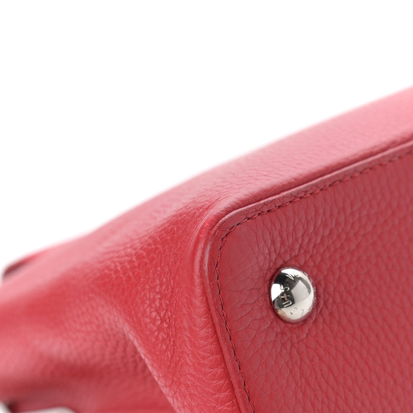 Taurillon Capucines MM Rubis