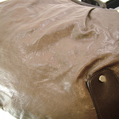 FASHIONPHILE MarniLeatherBalloonMessengerBrown 6 of 12