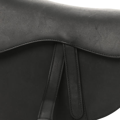 Christian Dior Ultra Matte Calfskin Saddle Bag Black 7 of 10