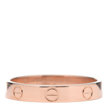 Cartier 18K Pink Gold 3.5mm LOVE Wedding Band Ring 57 8 3 of 5