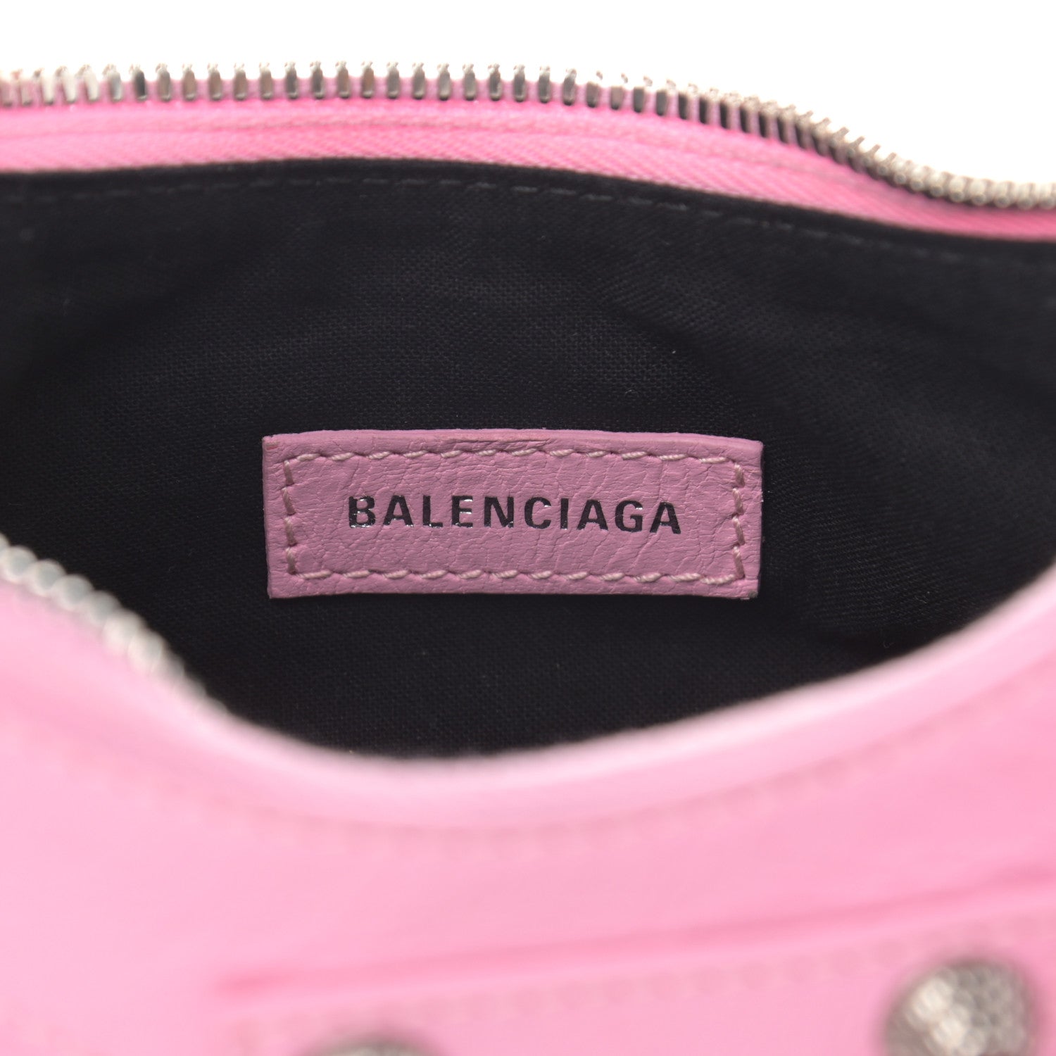 Balenciaga Agneau Arena Le Cagole Shoulder Bag XS Candy Pink 6 of 11