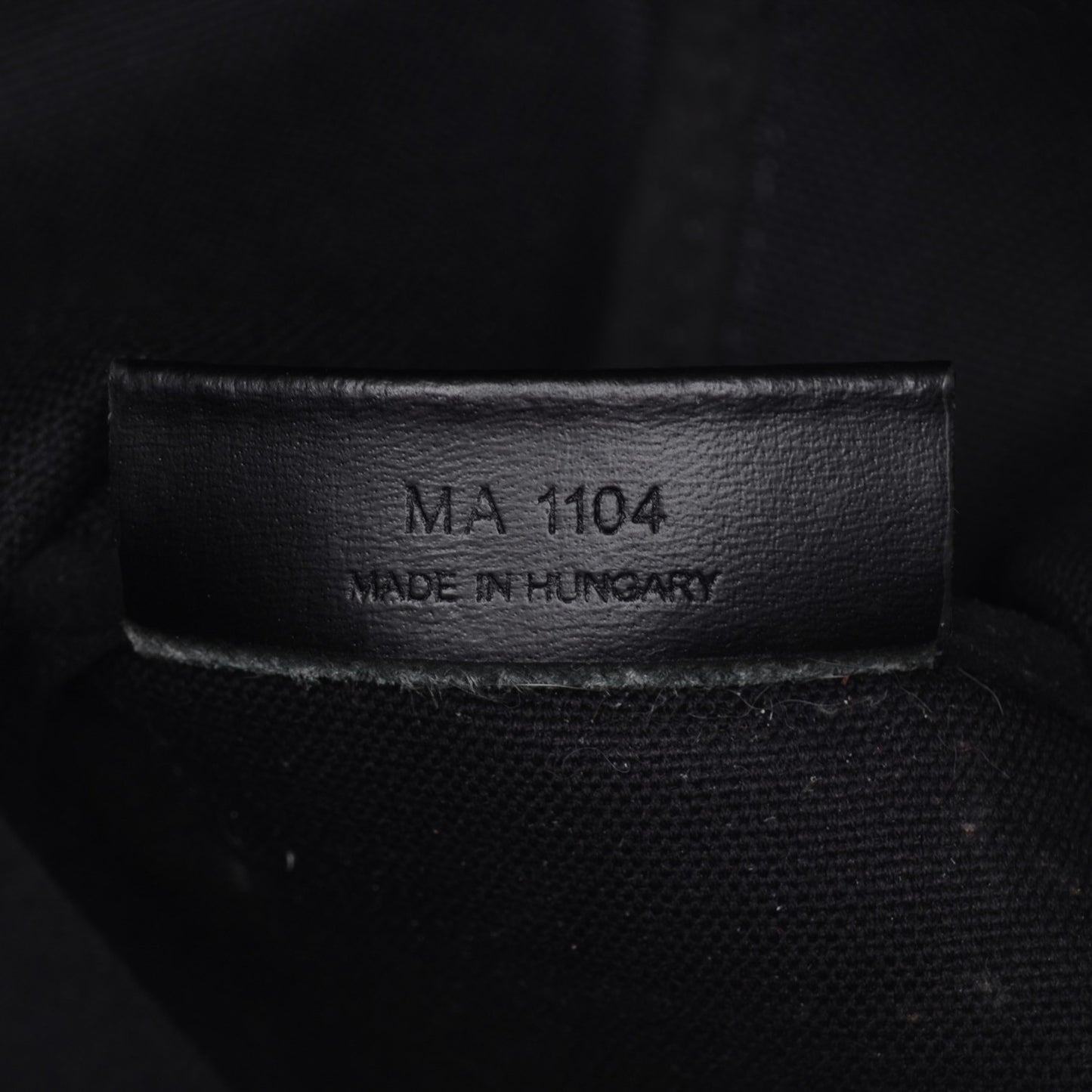 Textured Coated Canvas Rottweiler Print Medium Antigona Tote Black
