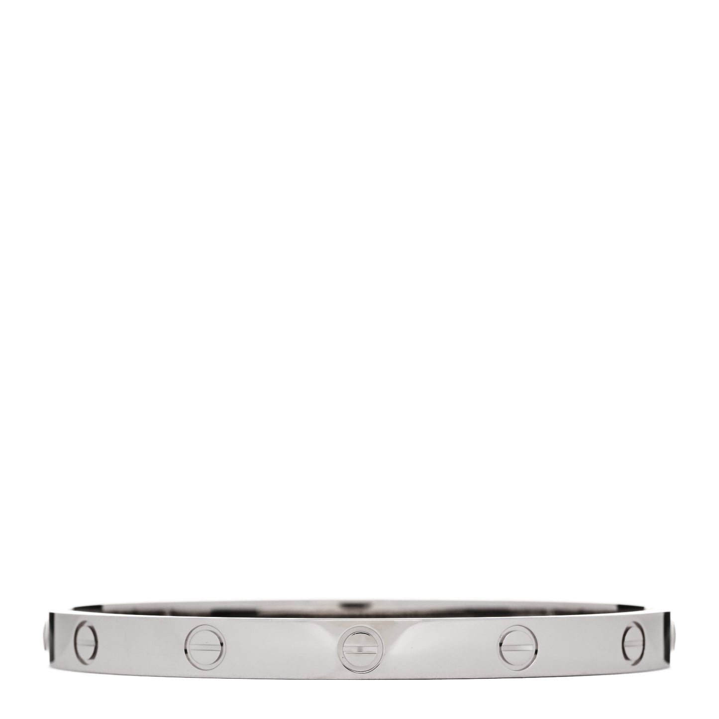 18K White Gold LOVE Bracelet 18
