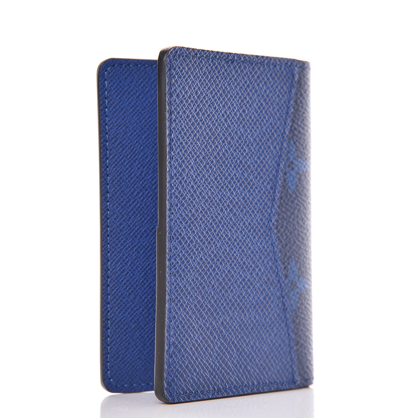 Monogram Taiga Pocket Organizer Cobalt