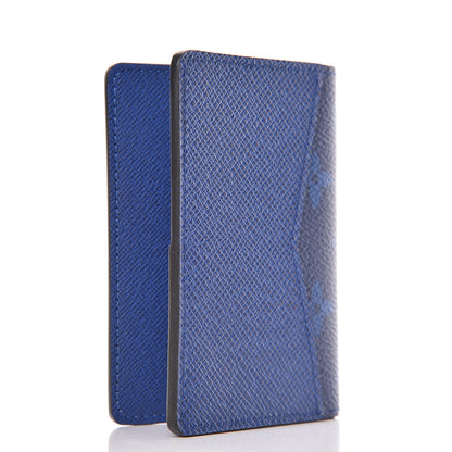 Louis Vuitton Monogram Taiga Pocket Organizer Cobalt 3 of 7