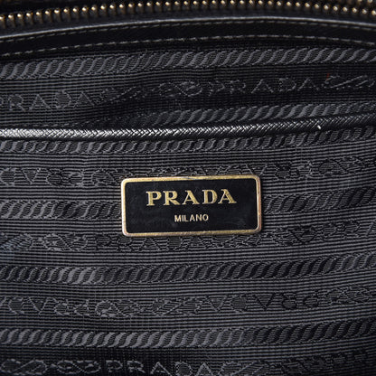 Prada Saffiano Medium Galleria Double Zip Tote Black 6 of 12