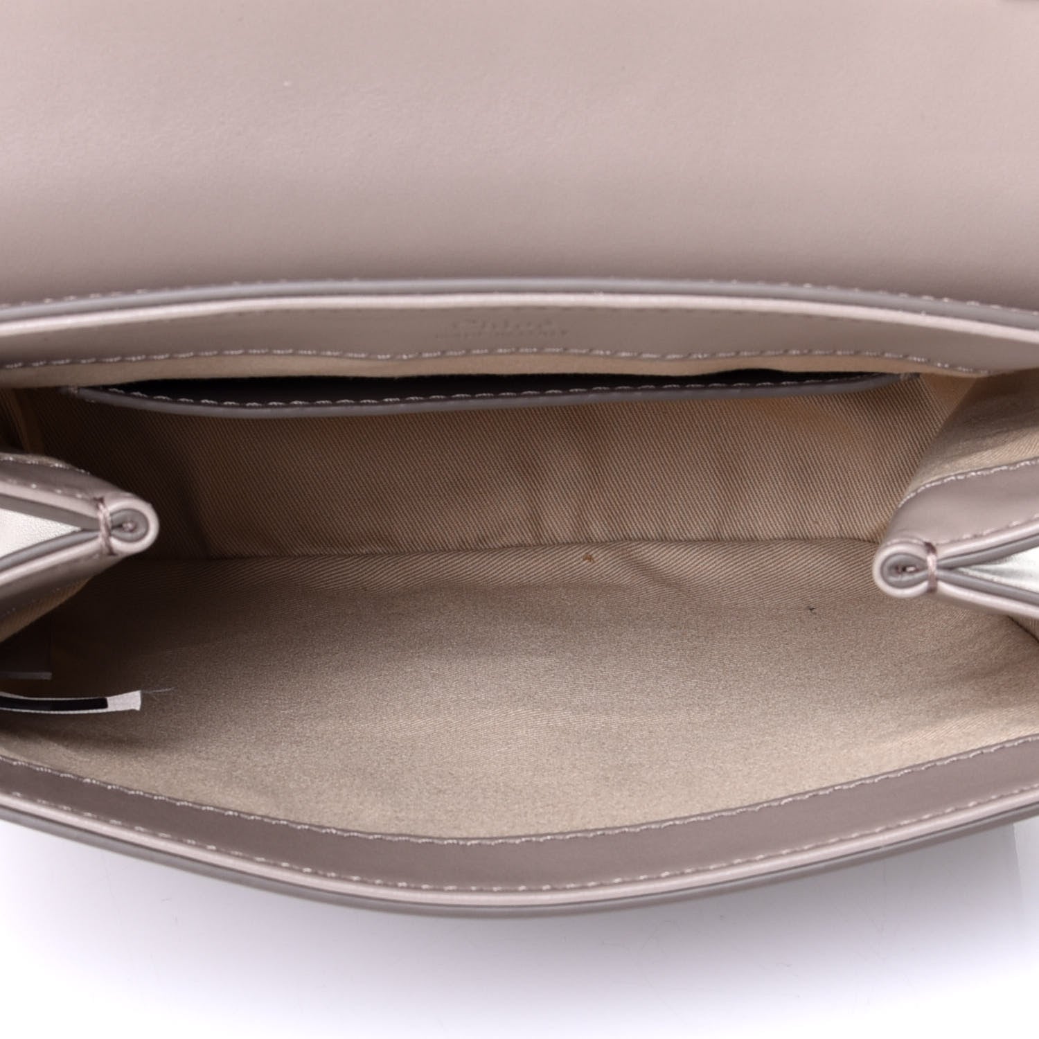 Chloe Calfskin Small C Double Carry Motty Grey 4 of 4