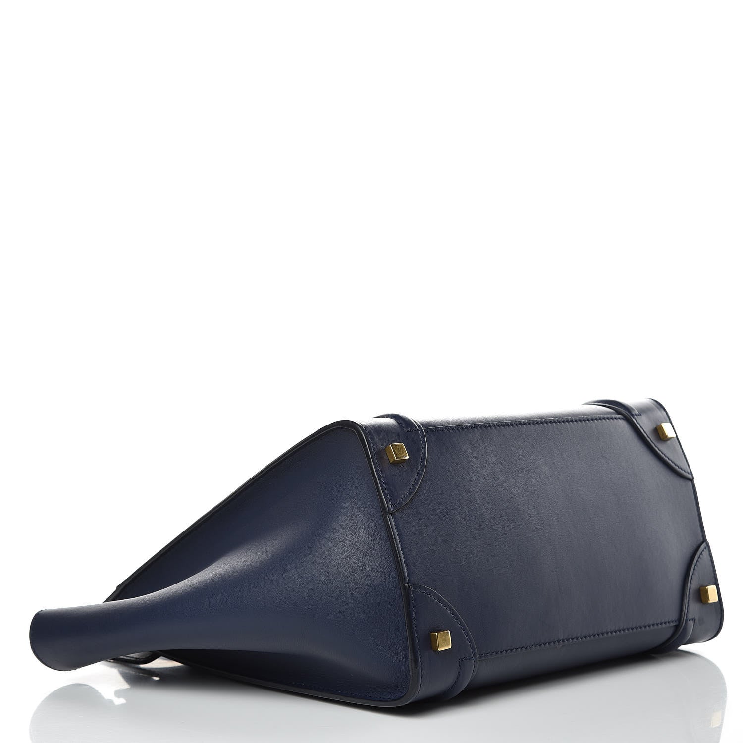 Celine Smooth Calfskin Mini Luggage Ink 4 of 12