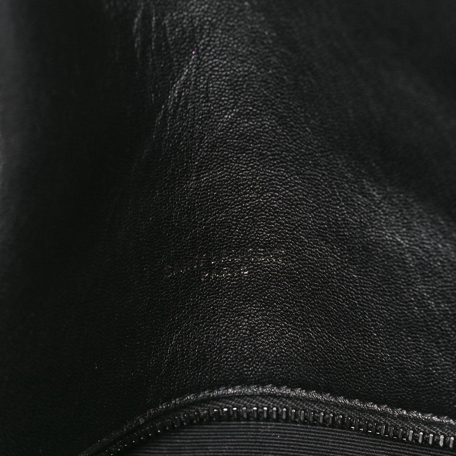 Saint Laurent Lambskin Quilted Monogram Monochrome Medium Loulou Puffer Chain Satchel Black 7 of 12