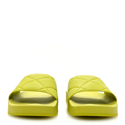 Bottega Veneta Rubber The Slider Sandals 40 Kiwi 3 of 7