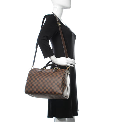 Louis Vuitton Damier Ebene Speedy Bandouliere 30 2 of 9