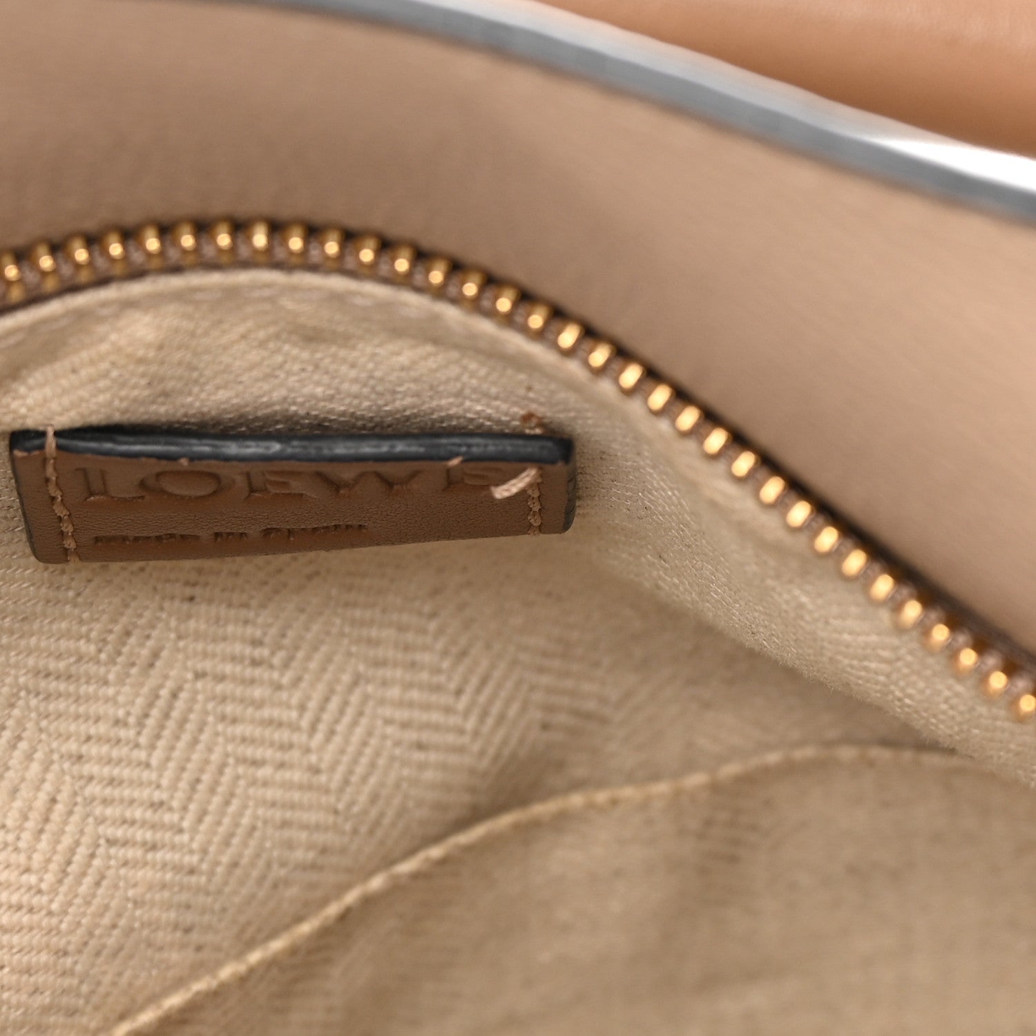 Loewe Grained Calfskin Small Puzzle Bag Sand Mink 12 of 18