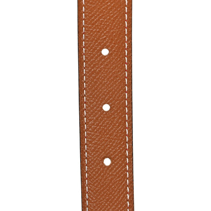 Hermes Swift Epsom 24mm Mini Constance H Belt 85 Capucine Gold 4 of 6