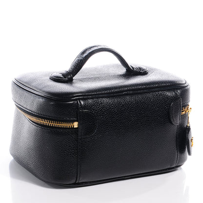 Chanel Caviar Cosmetic Case Black 3 of 8