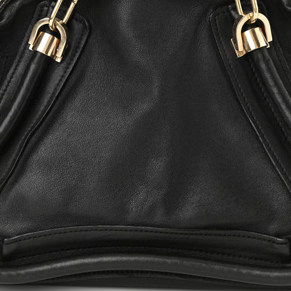 Chloe Calfskin Medium Military Paraty Black 7 of 18