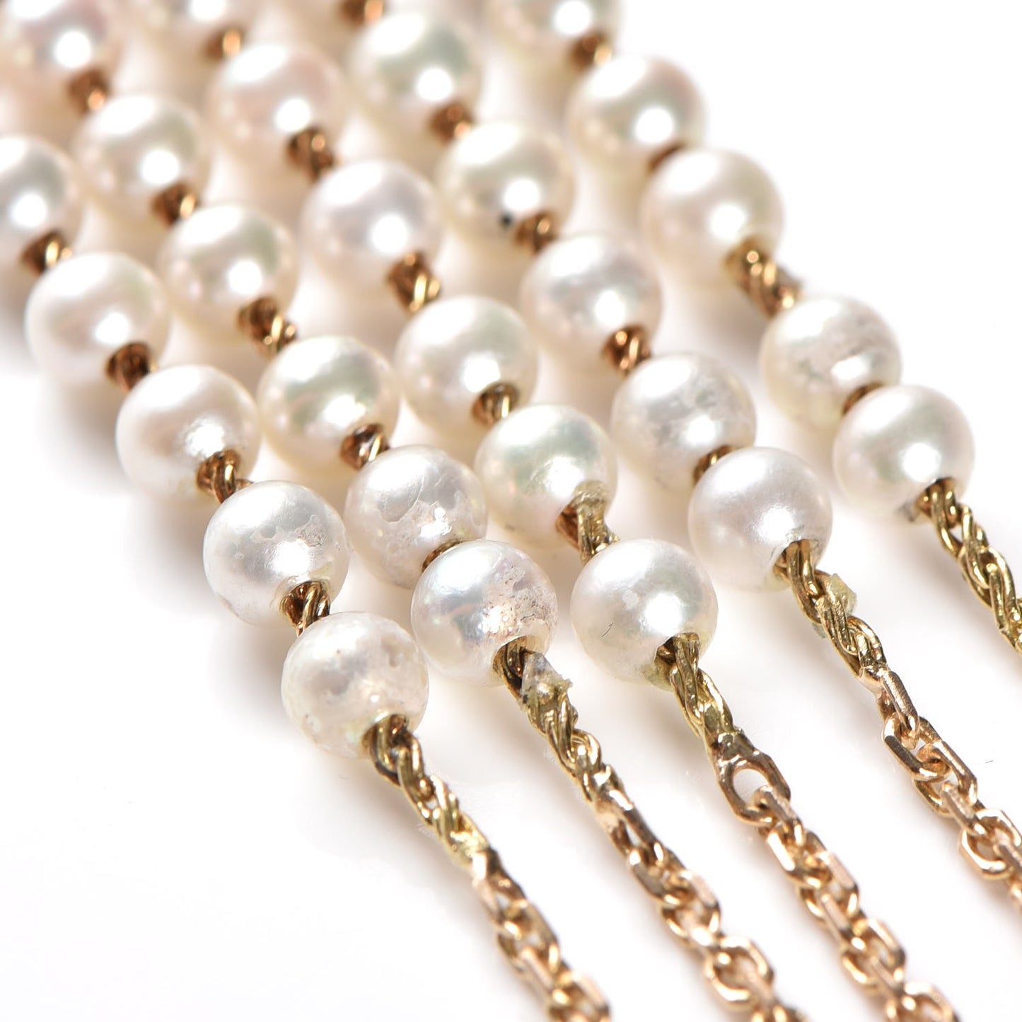 18K Yellow Gold Pearl Mademoiselle Quartz Watch