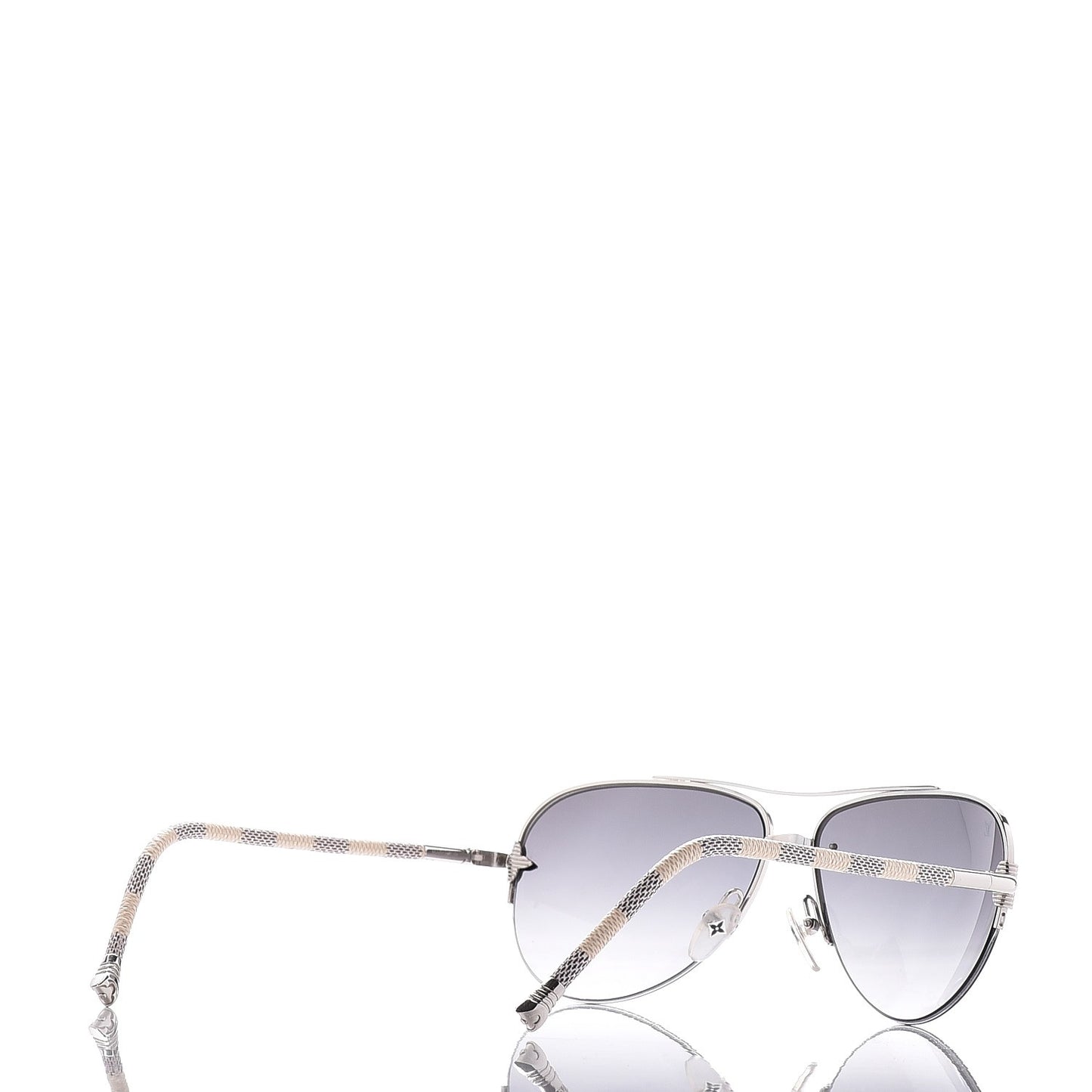 Damier Azur Petite Viola Pilote Aviator Sunglasses Z0570U