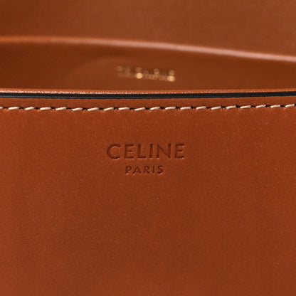 Celine Natural Calfskin Triomphe Shoulder Bag Tan 6 of 10