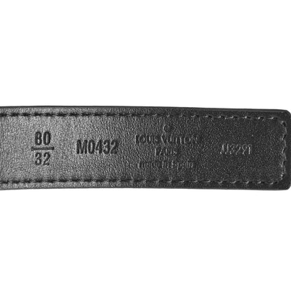 Louis Vuitton Monogram 20mm Initiales Belt 80 32 Black 3 of 6
