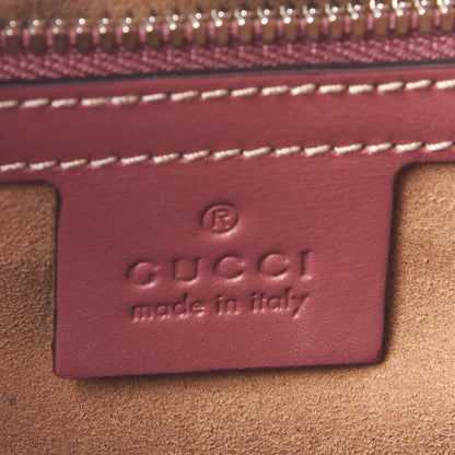 Gucci Soft GG Supreme Monogram Blooms Vertical Tote Beige Multicolor Dry Rose 8 of 9