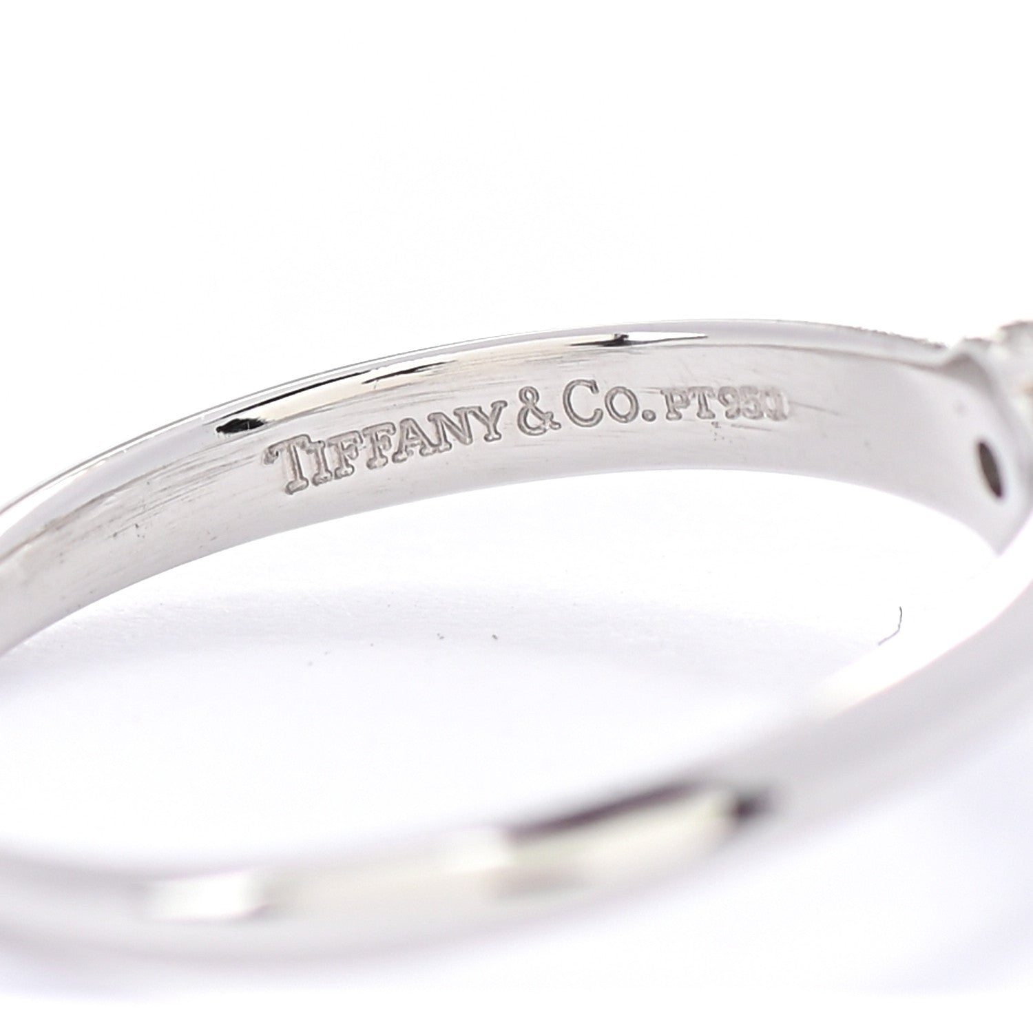 Tiffany Platinum Diamond 1.68ct Solitaire Engagement Ring 54 7 4 of 5