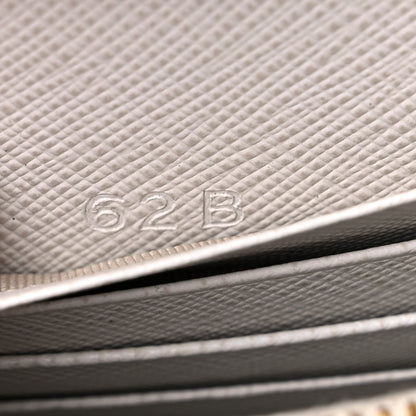 Prada Saffiano Lux Chain Wallet White 5 of 17