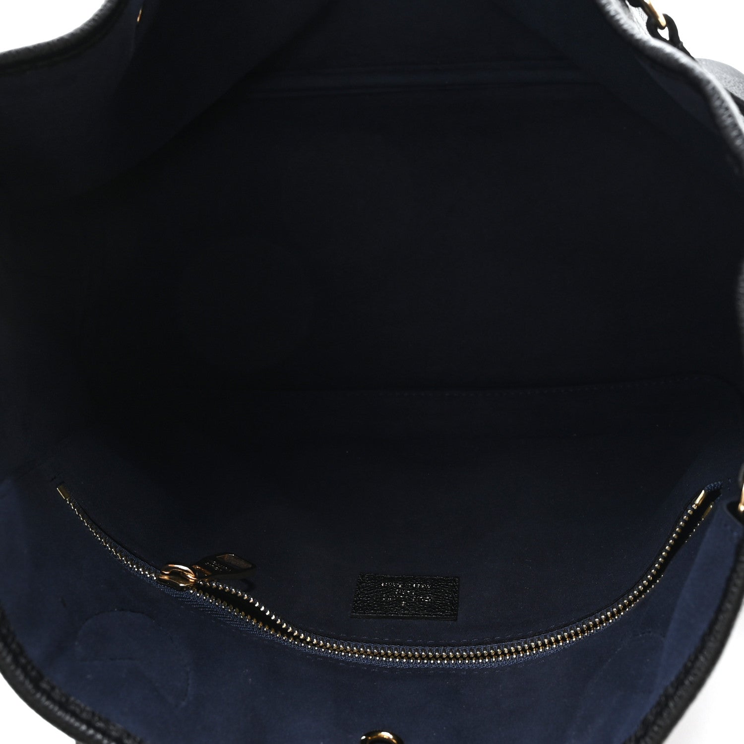 Louis Vuitton Empreinte Monogram Giant Neverfull MM Black 6 of 10