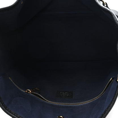 Louis Vuitton Empreinte Monogram Giant Neverfull MM Black 6 of 10