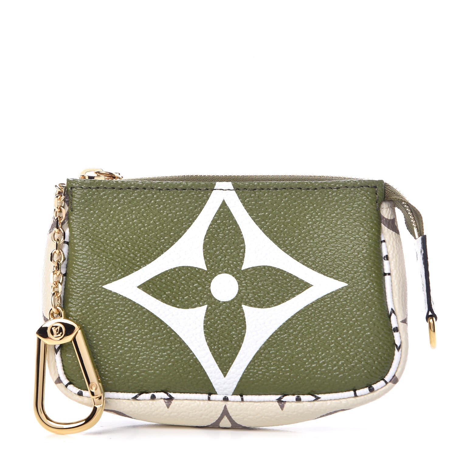 Louis Vuitton Monogram Giant Micro Pochette Accessories Kaki White 1 of 8