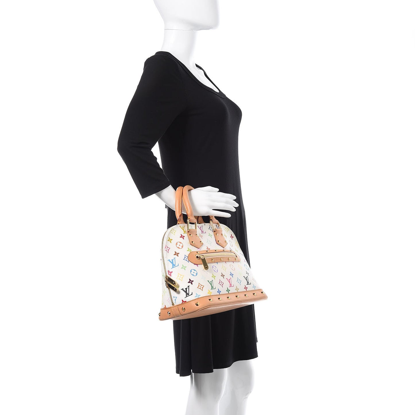 Monogram Multicolor Alma White