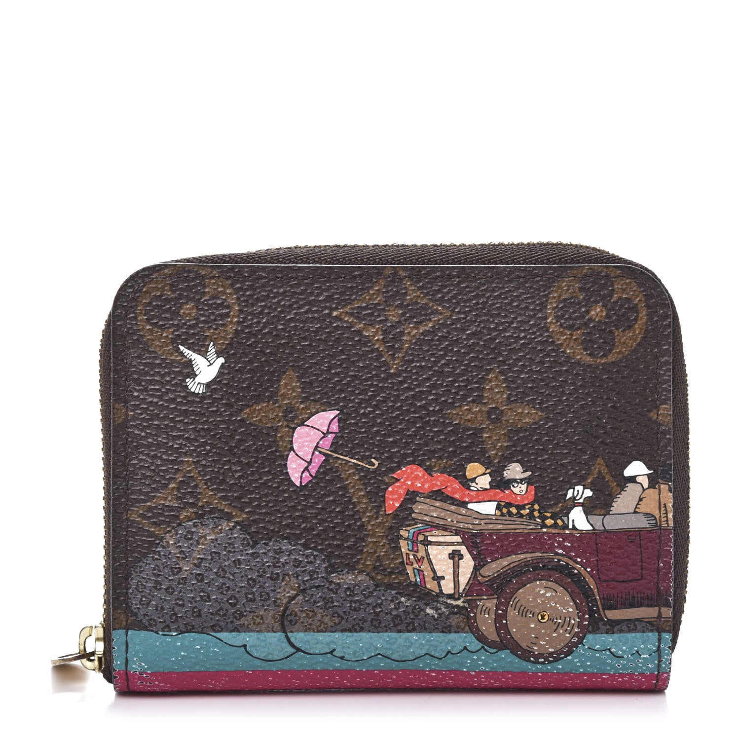 Louis Vuitton Monogram 2015 Christmas Animation Zippy Coin Purse 1 of 8