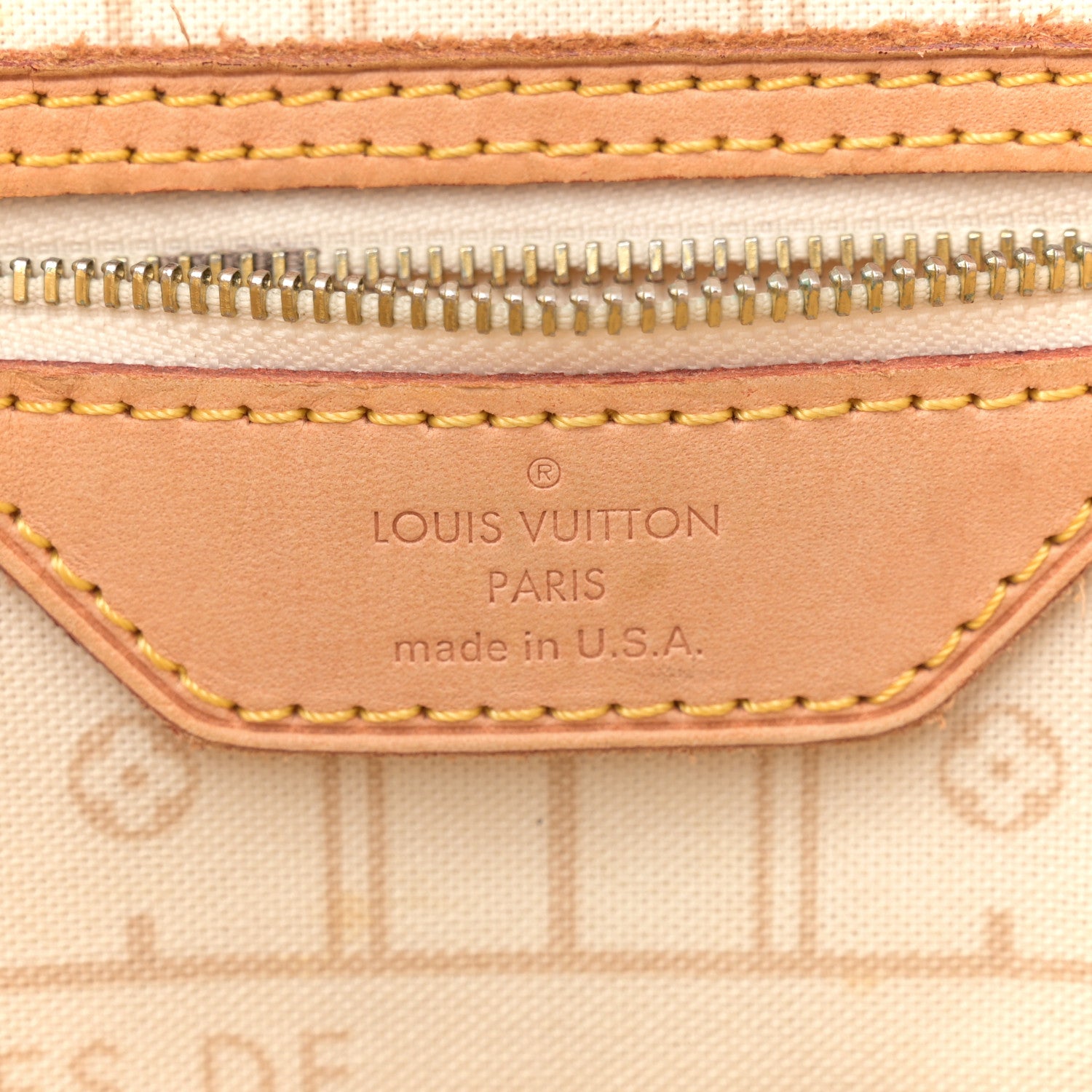 Louis Vuitton Damier Azur Neverfull MM 7 of 15