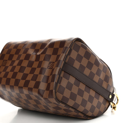Louis Vuitton Damier Ebene Speedy Bandouliere 25 8 of 9