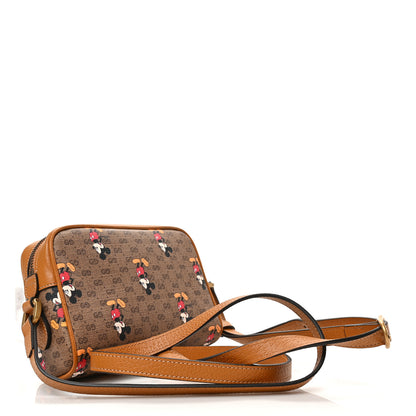 Gucci X DISNEY Mini Vintage GG Supreme Monogram Mickey Mouse Shoulder Bag Beige Vintage Sun Oil 3 of 9