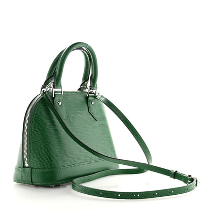 Louis Vuitton Epi Alma BB Borneo Green 3 of 10