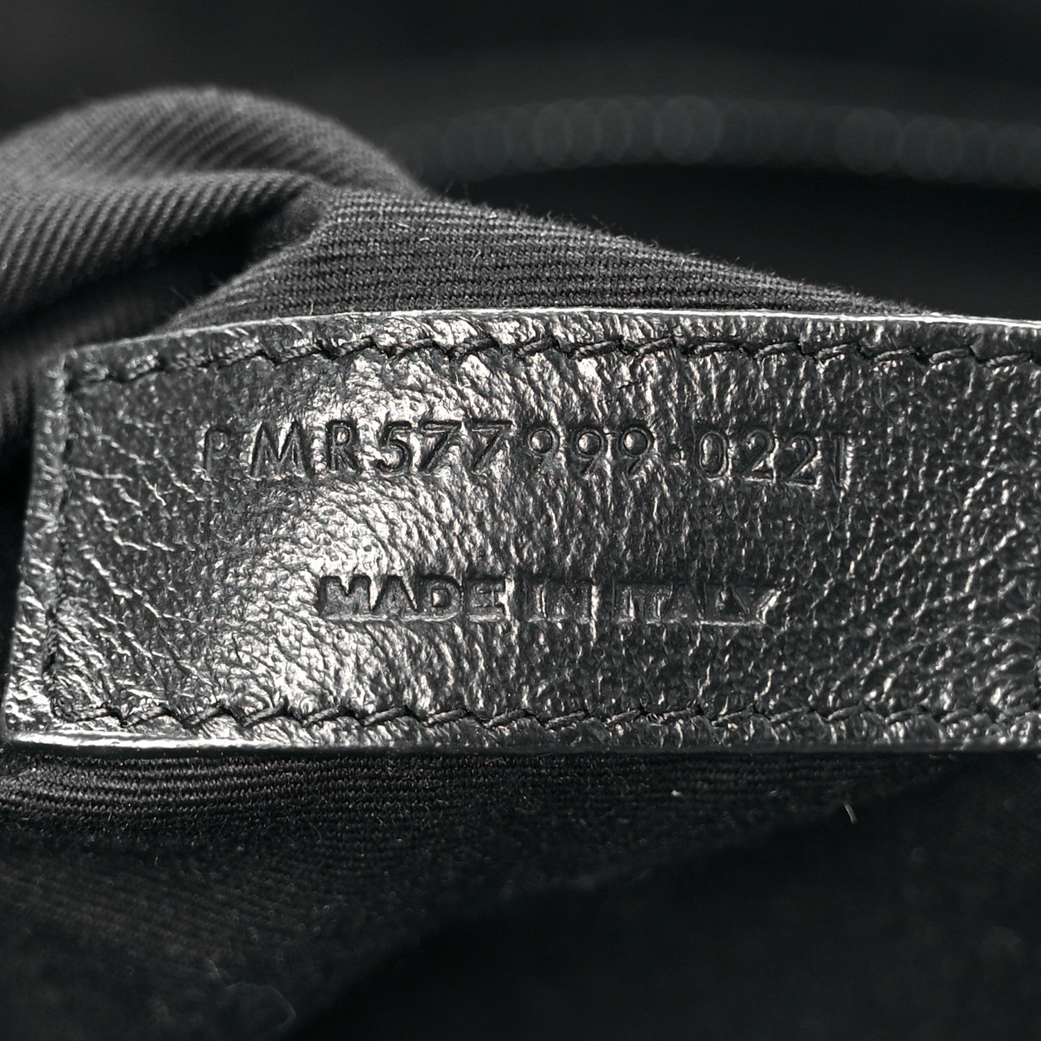 Saint Laurent Crinkled Calfskin Matelasse Monogram Medium Niki Shopper Tote Black 7 of 10