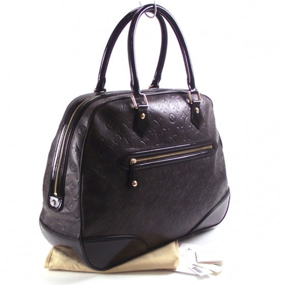 Louis Vuitton Embossed Leather Elizee Travel Bag 4 of 11