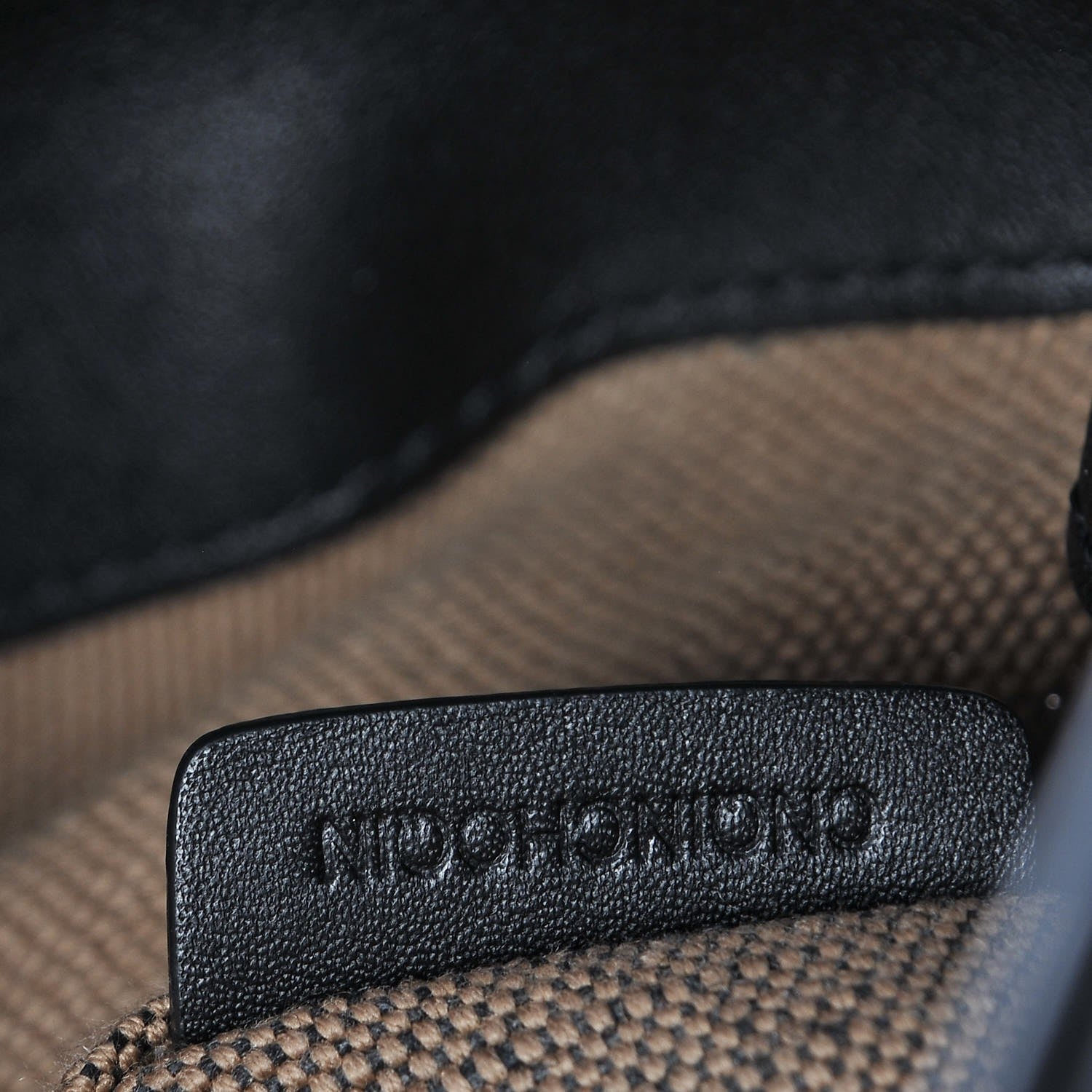 Burberry Canvas Mega Check Medium Ashby Hobo Black 7 of 8