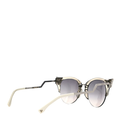 Fendi Iridia Cat Eye Sunglasses FF 0041/S Silver 7 of 12