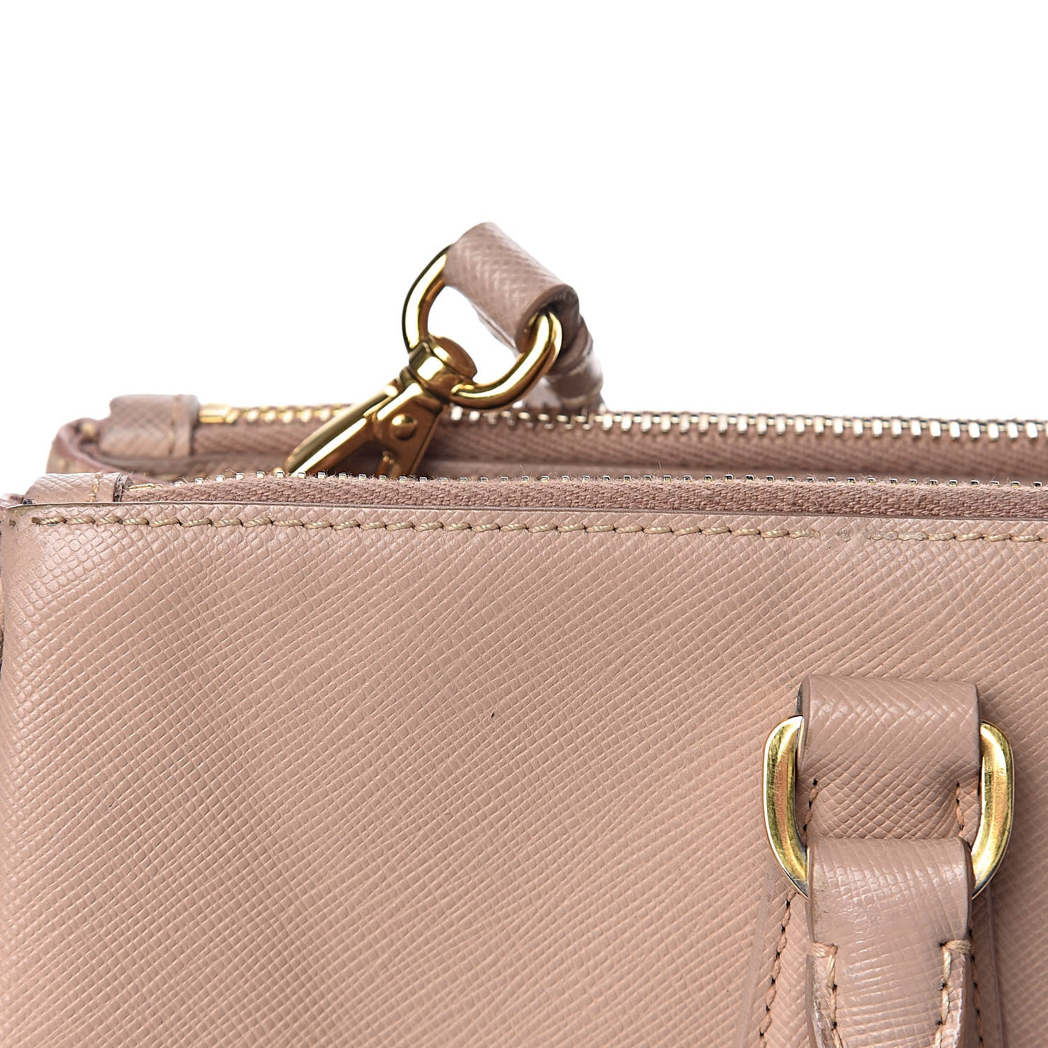 Prada Saffiano Medium Galleria Double Zip Tote Cammeo 12 of 31