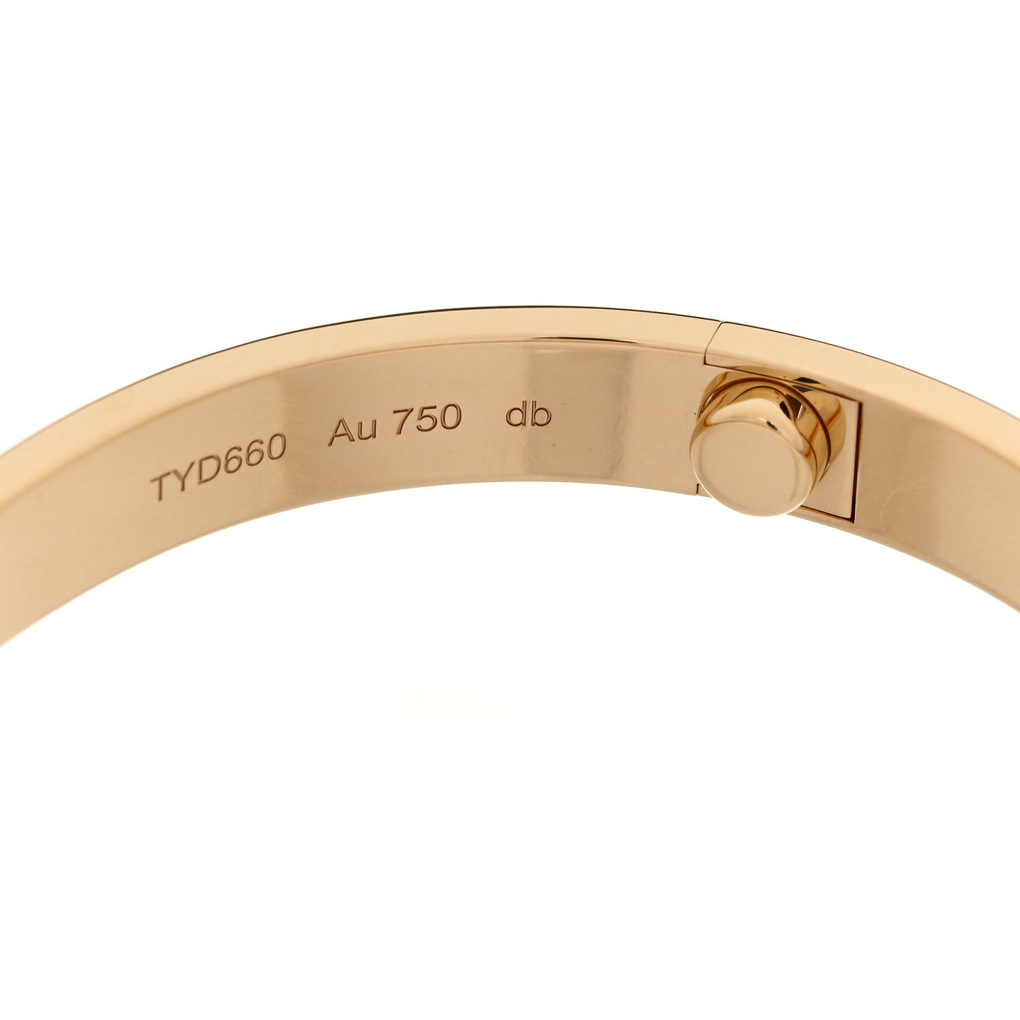 18K Yellow Gold LOVE Bracelet 16