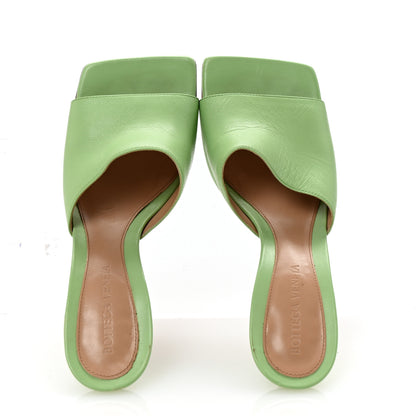 Bottega Veneta Lambskin Stretch Mule Sandals 36 Pistachio 2 of 8