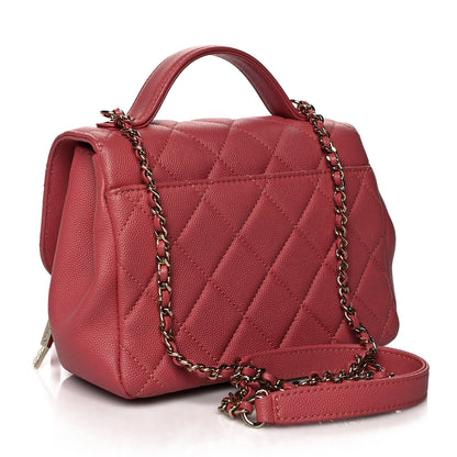 Chanel Caviar Quilted Small Business Affinity Flap Pink 3 of 11